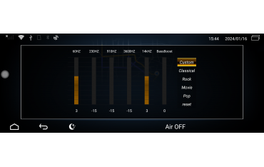 Head unit 14.9" GPS Benz C Class W205 & GLC X253 & V Class W447 Android 13 TR4138