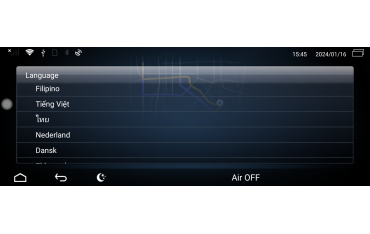 Head unit 14.9" GPS Benz C Class W205 & GLC X253 & V Class W447 Android 13 TR4138