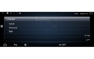 Head unit 14.9" GPS Benz C Class W205 & GLC X253 & V Class W447 Android 13 TR4138
