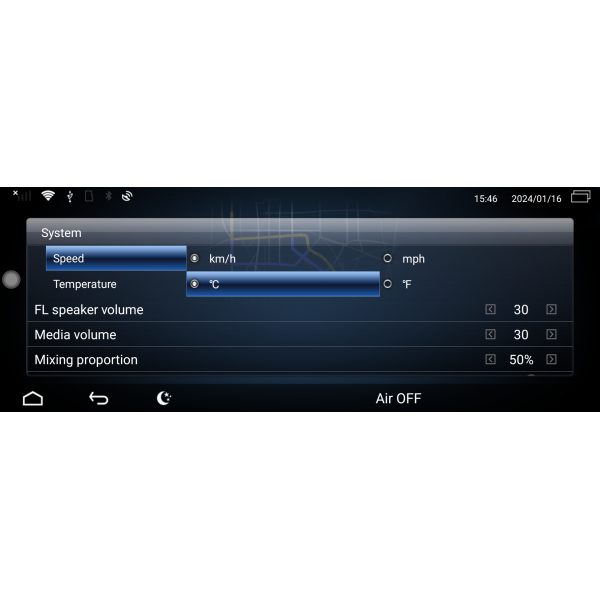 Head unit 14.9" GPS Benz C Class W205 & GLC X253 & V Class W447 Android 13 TR4138