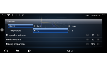 Head unit 14.9" GPS Benz C Class W205 & GLC X253 & V Class W447 Android 13 TR4138