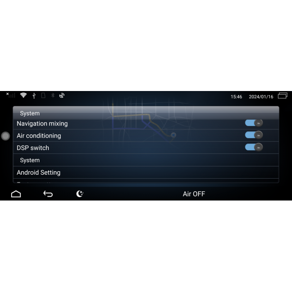 Head unit 14.9" GPS Benz C Class W205 & GLC X253 & V Class W447 Android 13 TR4138