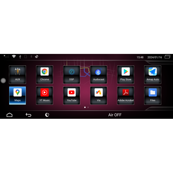 Head unit 14.9" GPS Benz C Class W205 & GLC X253 & V Class W447 Android 13 TR4138