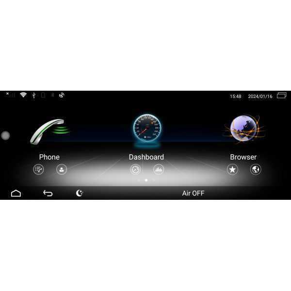 Head unit 14.9" GPS Benz C Class W205 & GLC X253 & V Class W447 Android 13 TR4138