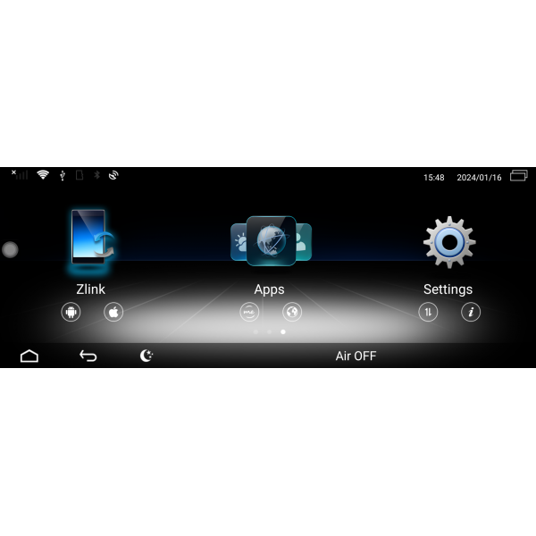 Head unit 14.9" GPS Benz C Class W205 & GLC X253 & V Class W447 Android 13 TR4138