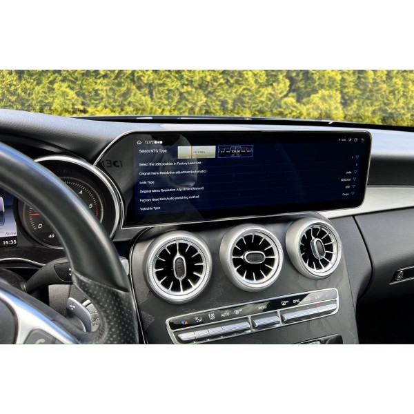 Head unit 14.9" GPS Benz C Class W205 & GLC X253 & V Class W447 Android 13 TR4138