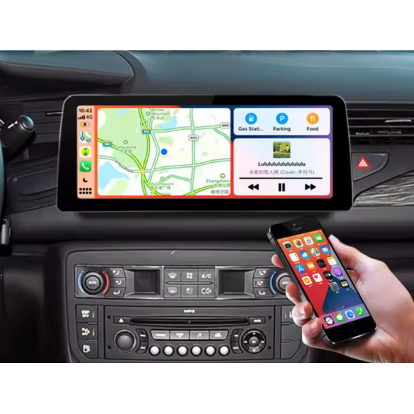 Head unit ultra thin screen 12.3" GPS Citroen C5 2008-2017 Android 13 TR4039