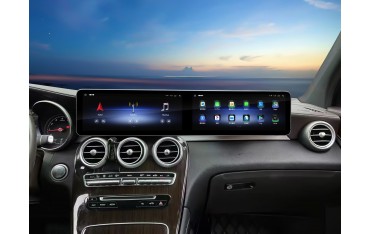 Pantalla táctil doble de 12.3 pulgadas para Mercedes Clase C y GLC Android 13 TR4147