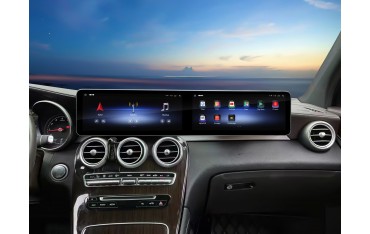 Pantalla táctil doble de 12.3 pulgadas para Mercedes Clase C y GLC Android 13 TR4147