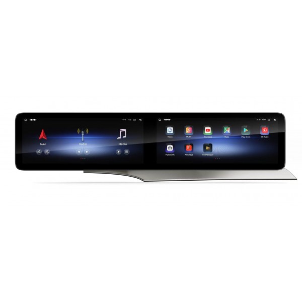 Dual 12.3-inch touchscreen for Mercedes C-Class and GLC Android 13 TR4147