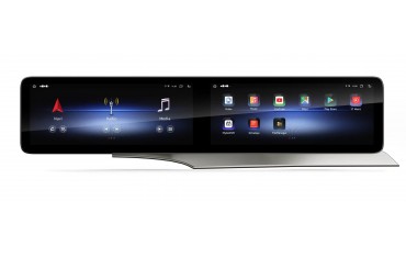 Dual 12.3-inch touchscreen for Mercedes C-Class and GLC Android 13 TR4147