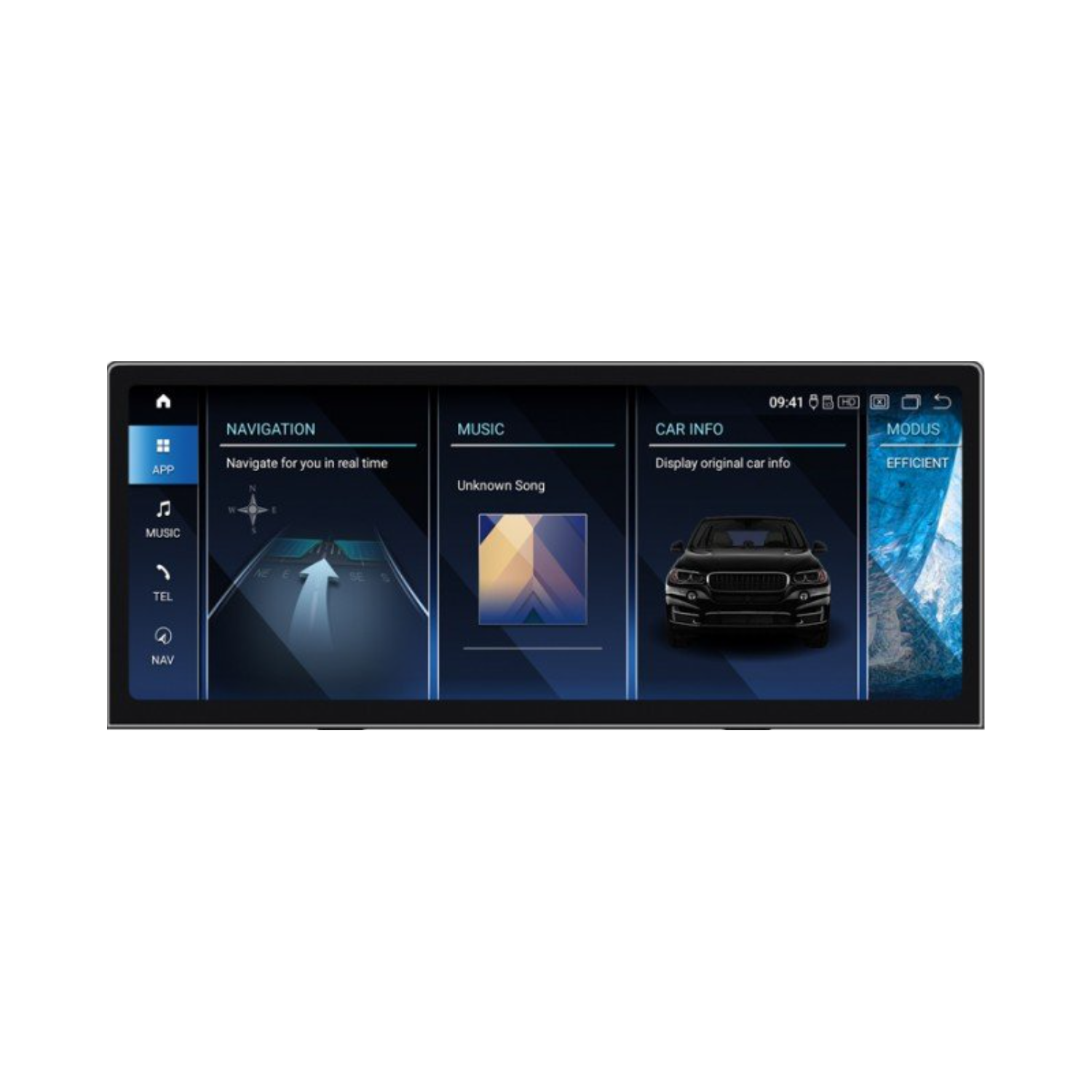 Pantalla 10.25 GPS BMW I3 Android 13 4G LTE TR4156