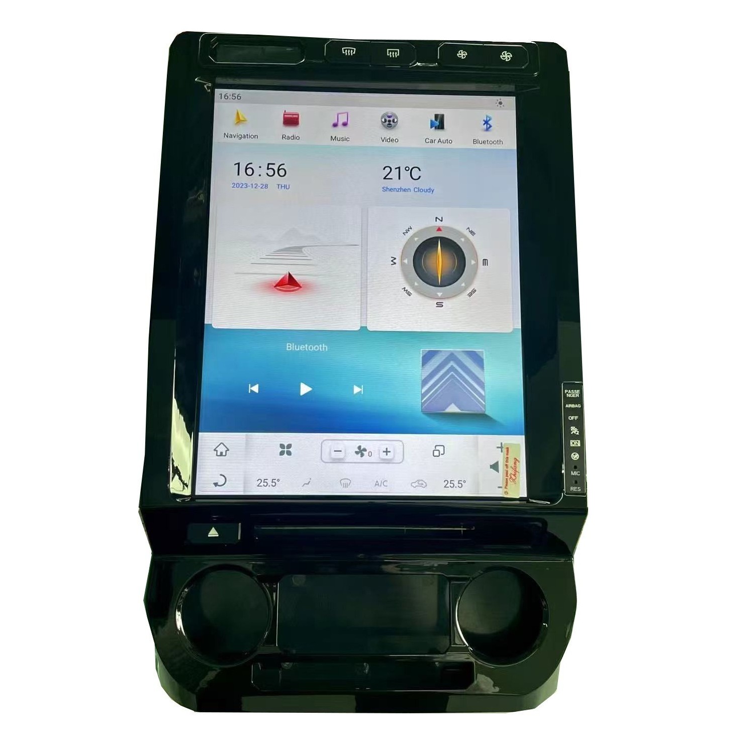 Radio navegador GPS tipo TESLA Ford F150 ANDROID TR4159