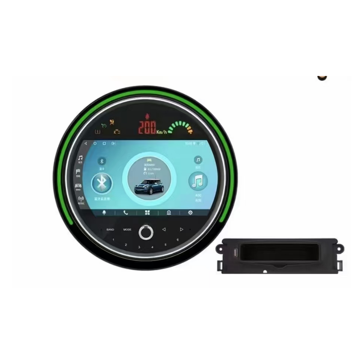 Navegador GPS Mini R56  R60 Android 14 TR4182