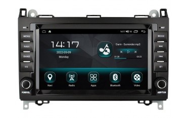 Radio head unit Mercedes Benz A W169 / B W245, Viano W639, Vito W447, Sprinter W906 ANDROID 14 TR4187