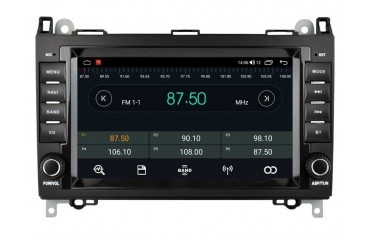Radio head unit Mercedes Benz A W169 / B W245, Viano W639, Vito W447, Sprinter W906 ANDROID 14 TR4187