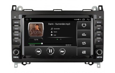 Radio head unit Mercedes Benz A W169 / B W245, Viano W639, Vito W447, Sprinter W906 ANDROID 14 TR4187