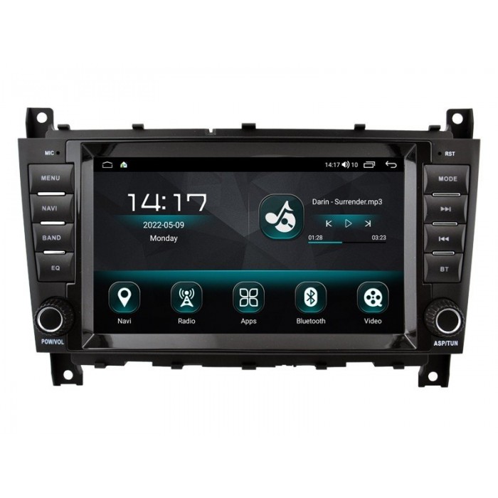 Radio head unit Mercedes Benz C W203 2005 - 2009 ANDROID 14 TR4188