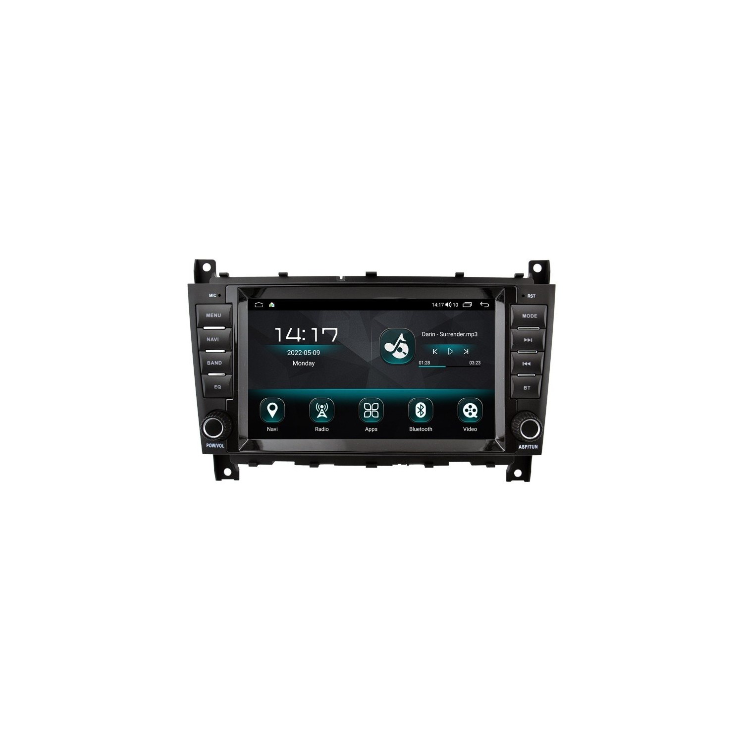 Radio head unit Mercedes Benz C W203 2005 - 2009 ANDROID 14 TR4188