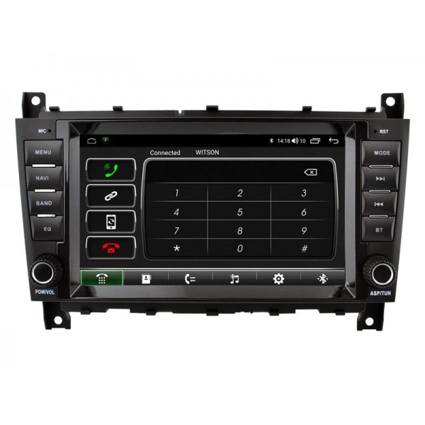 Radio head unit Mercedes Benz C W203 2005 - 2009 ANDROID 14 TR4188