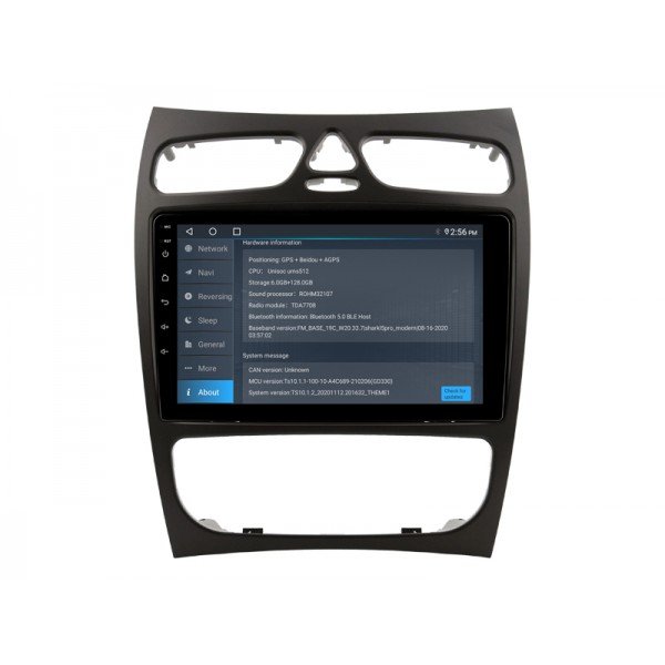 Radio navegador GPS Mercedes Benz C W203 2002 - 2005 CLK W209 pantalla 10.1 Android 14 TR4190