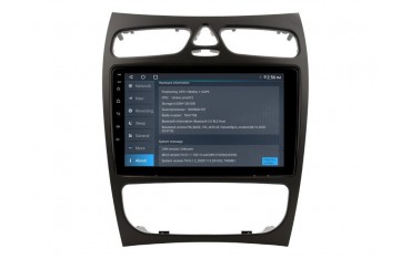 Radio GPS head unit Mercedes Benz C W203 2002 - 2005 CLK W209  screen 10.1 Android 14 TR4190