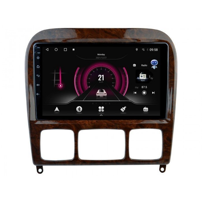 Radio navegador GPS Mercedes Benz S W220 1998 - 2005 pantalla 10.1 Android 14 TR4191