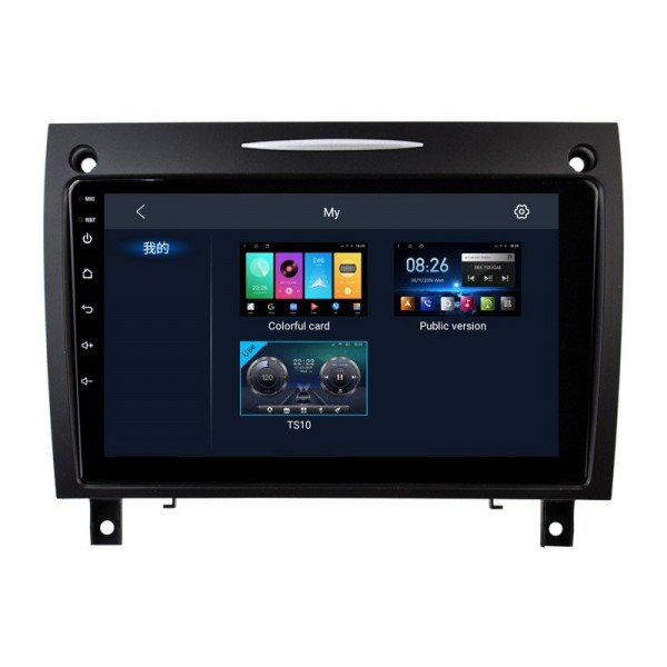 Radio navegador GPS Mercedes Benz SLK R171 2000 - 2011 pantalla 10.1 Android 14 TR4192