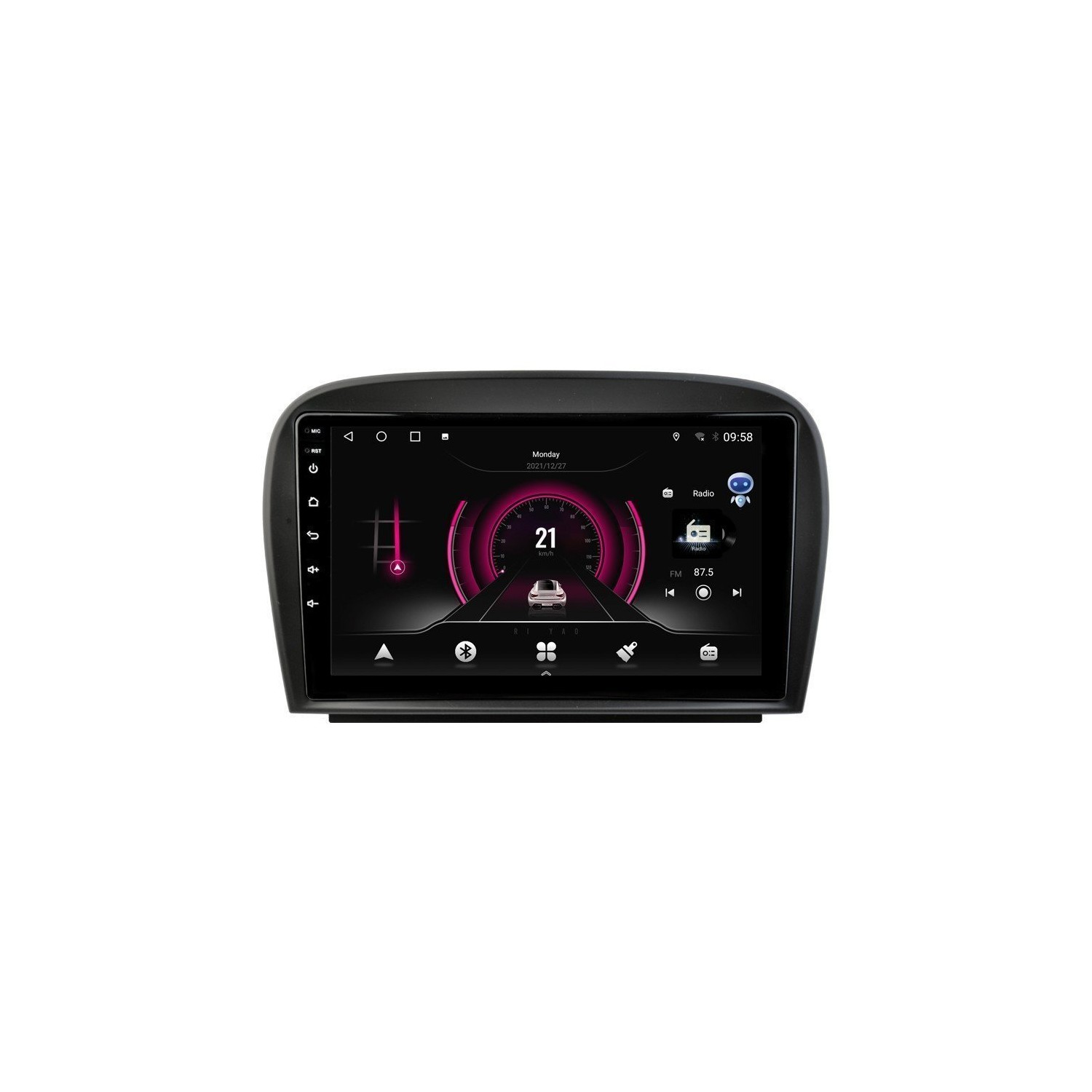 Radio navegador GPS Mercedes Benz SL R230 pantalla 10.1 Android 14 TR4193