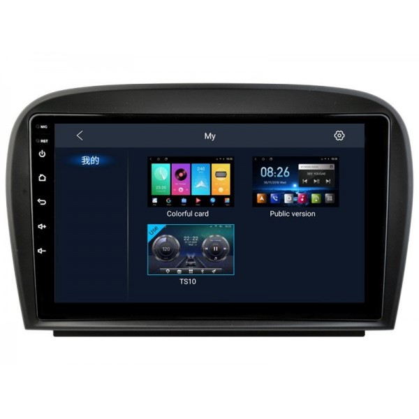 Radio navegador GPS Mercedes Benz SL R230 pantalla 10.1 Android 14 TR4193