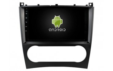 Radio GPS head unit Mercedes Benz C W203 screen 10.1 Android 14 TR4195