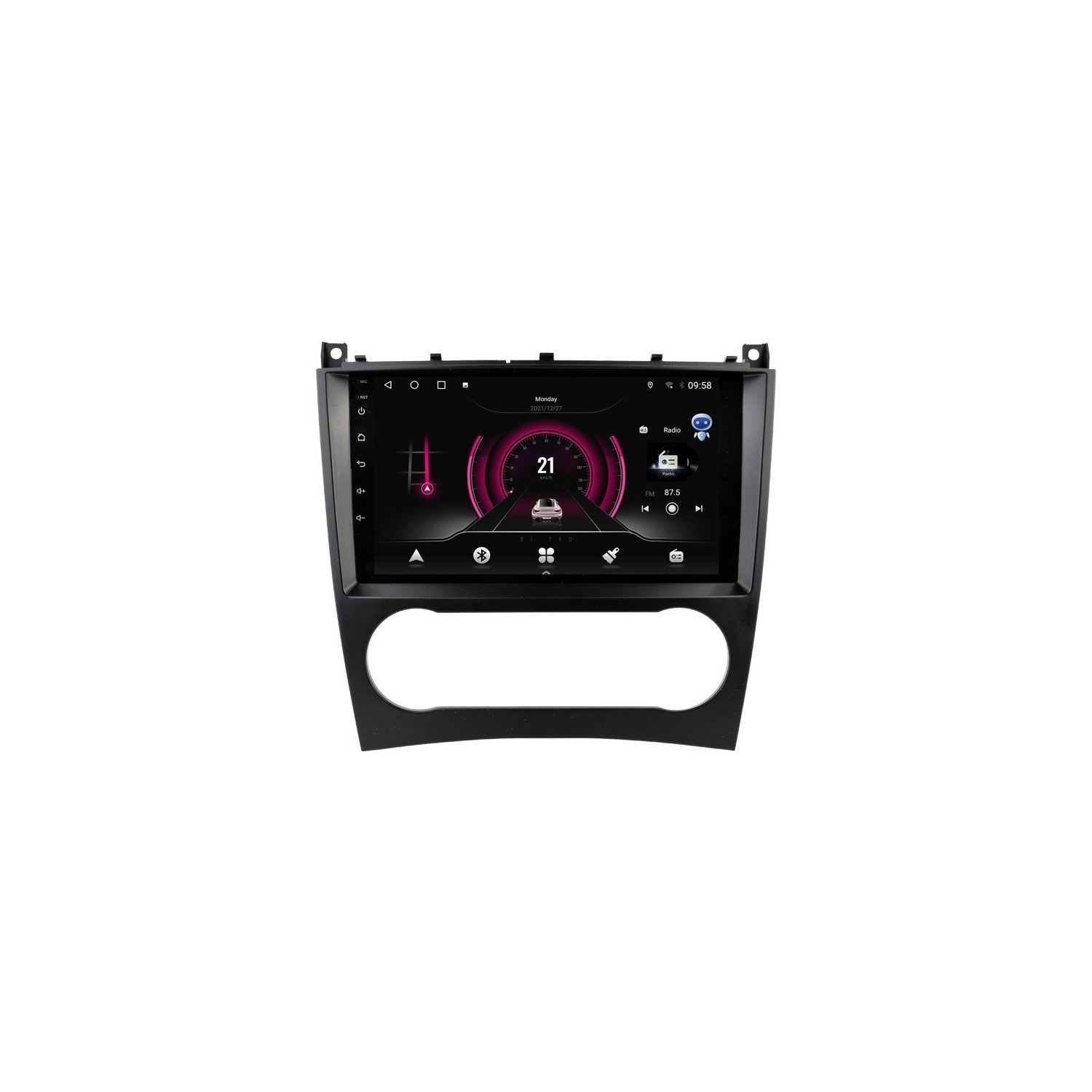 Radio GPS head unit Mercedes Benz C W203 screen 10.1 Android 14 TR4195