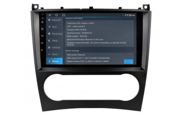 Radio GPS head unit Mercedes Benz C W203 screen 10.1 Android 14 TR4195