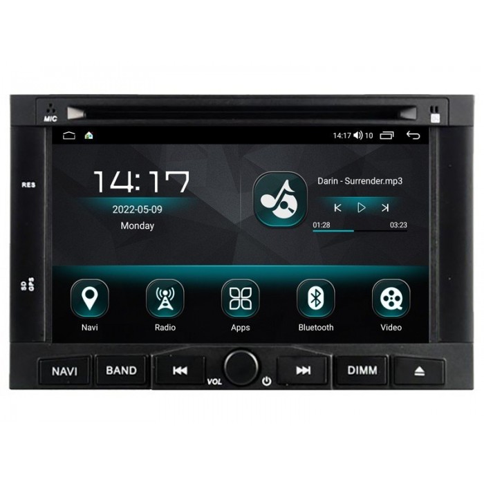 Radio navegador GPS Peugeot / Citroen pantalla 7 Android 13 TR4201