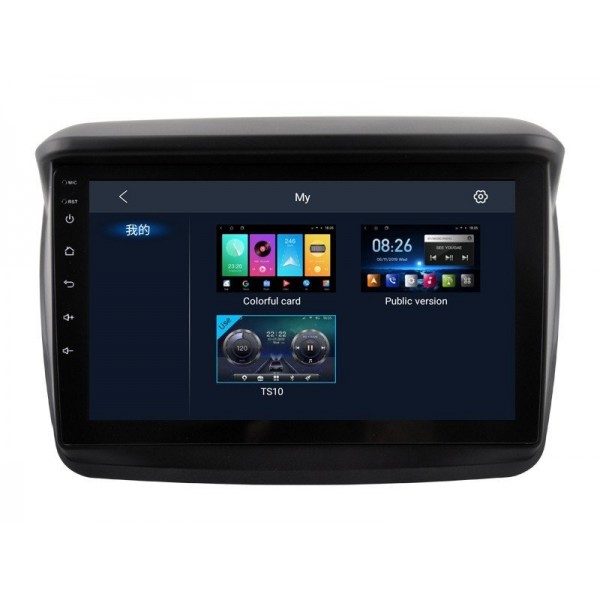 Radio GPS head unit Mitshubishi Montero 2008 - 2016 screen 10.1 Android 14 TR4199
