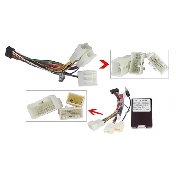 Radio navegador GPS Toyota Prius 2002 - 2009 pantalla 10.1 Android 14 TR4204