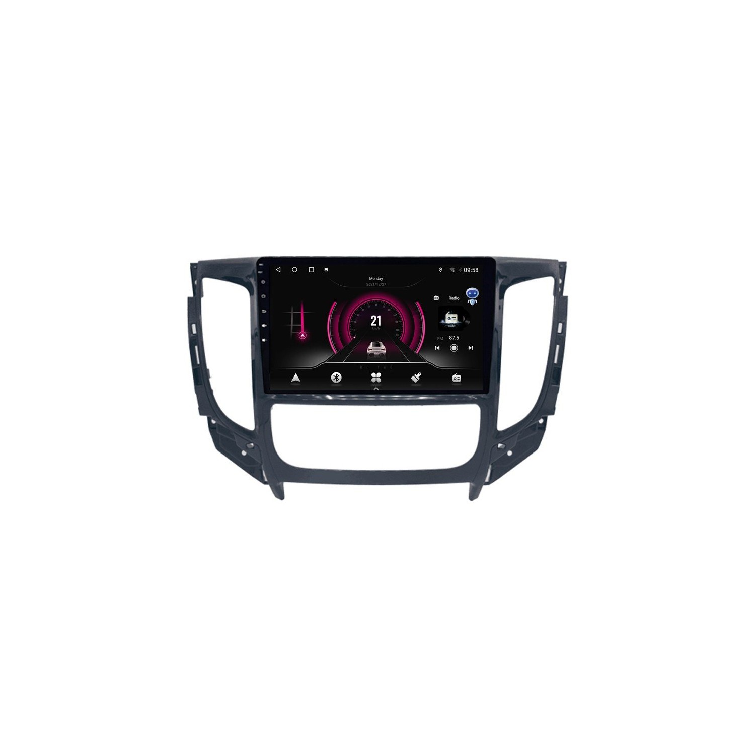Radio navegador GPS Mitsubishi L200 pantalla 10.1 Android 14 TR4206