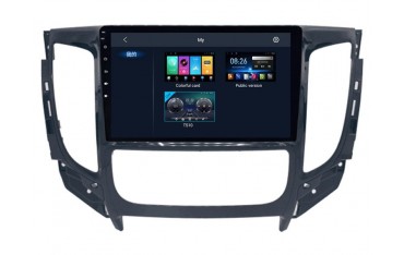 Radio GPS head unit Mitsubishi L200 screen 10.1 Android 14 TR4206