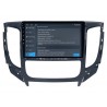 Radio GPS head unit Mitsubishi L200 screen 10.1 Android 14 TR4206