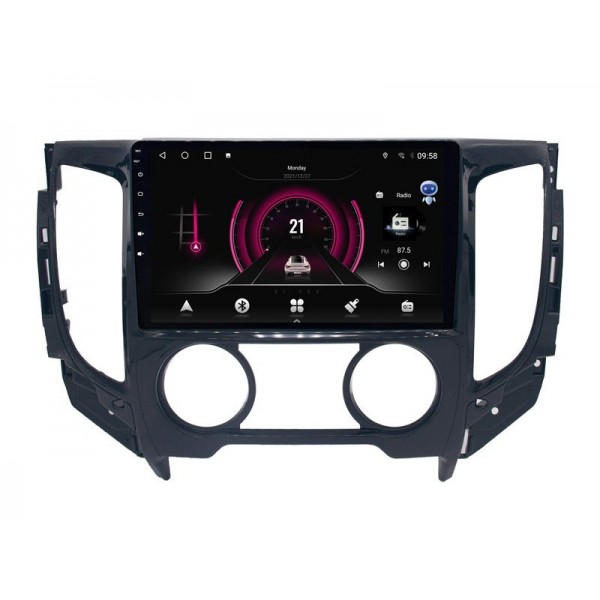 Radio navegador GPS Mitsubishi L200 pantalla 10.1 Android 14 TR4207