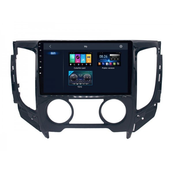 Radio navegador GPS Mitsubishi L200 pantalla 10.1 Android 14 TR4207