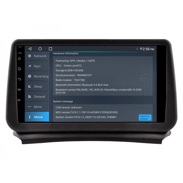 Radio navegador GPS Opel Zafira pantalla 10.1 Android 14 TR4211