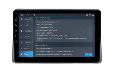 Radio GPS head unit Renault Master / Nissan NV400 / Opel Movano screen 10.1 Android 14 TR4212