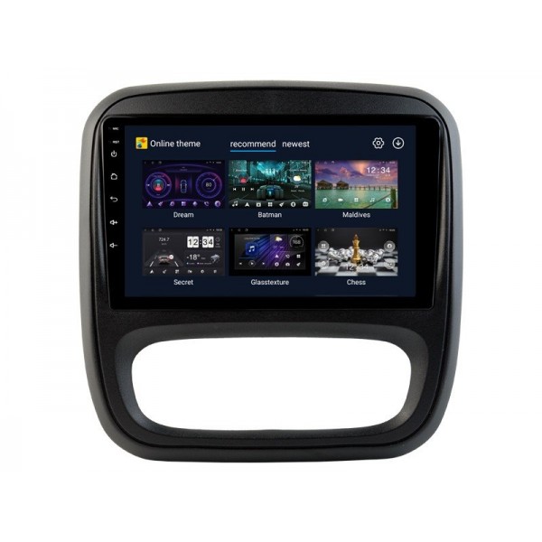 Radio GPS head unit Renault Trafic 3 / Opel Vivaro B screen 10.1 Android 14 TR4214