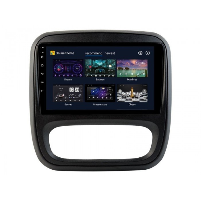 Radio navegador GPS Renault Trafic 3 / Opel Vivaro B pantalla 10.1 Android 14 TR4214