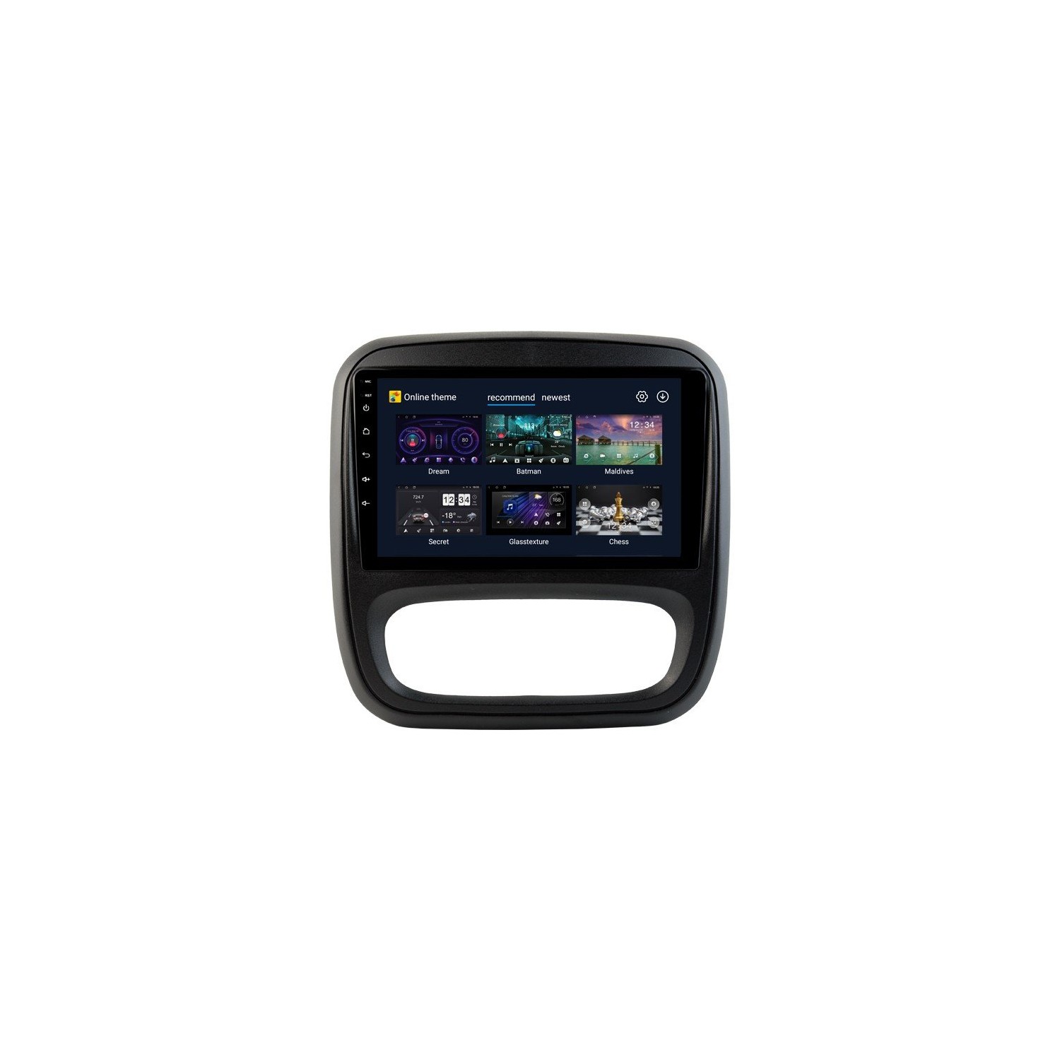 Radio GPS head unit Renault Trafic 3 / Opel Vivaro B screen 10.1 Android 14 TR4214