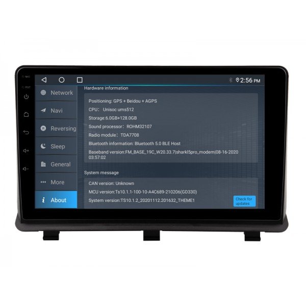 Radio navegador GPS Opel Antara pantalla 10.1 Android 14 TR4215