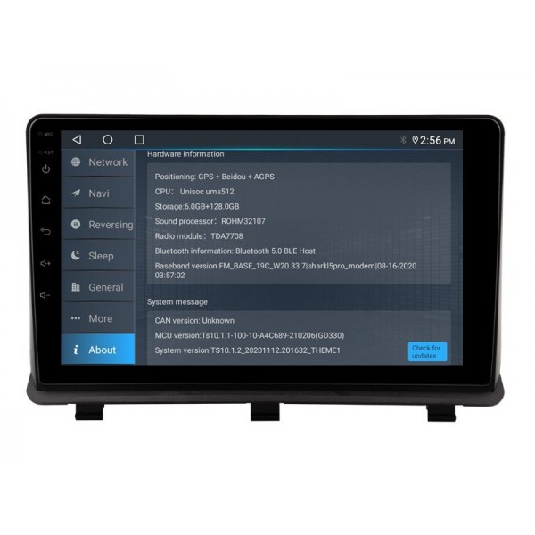 Radio navegador GPS Opel Antara pantalla 10.1 Android 14 TR4215