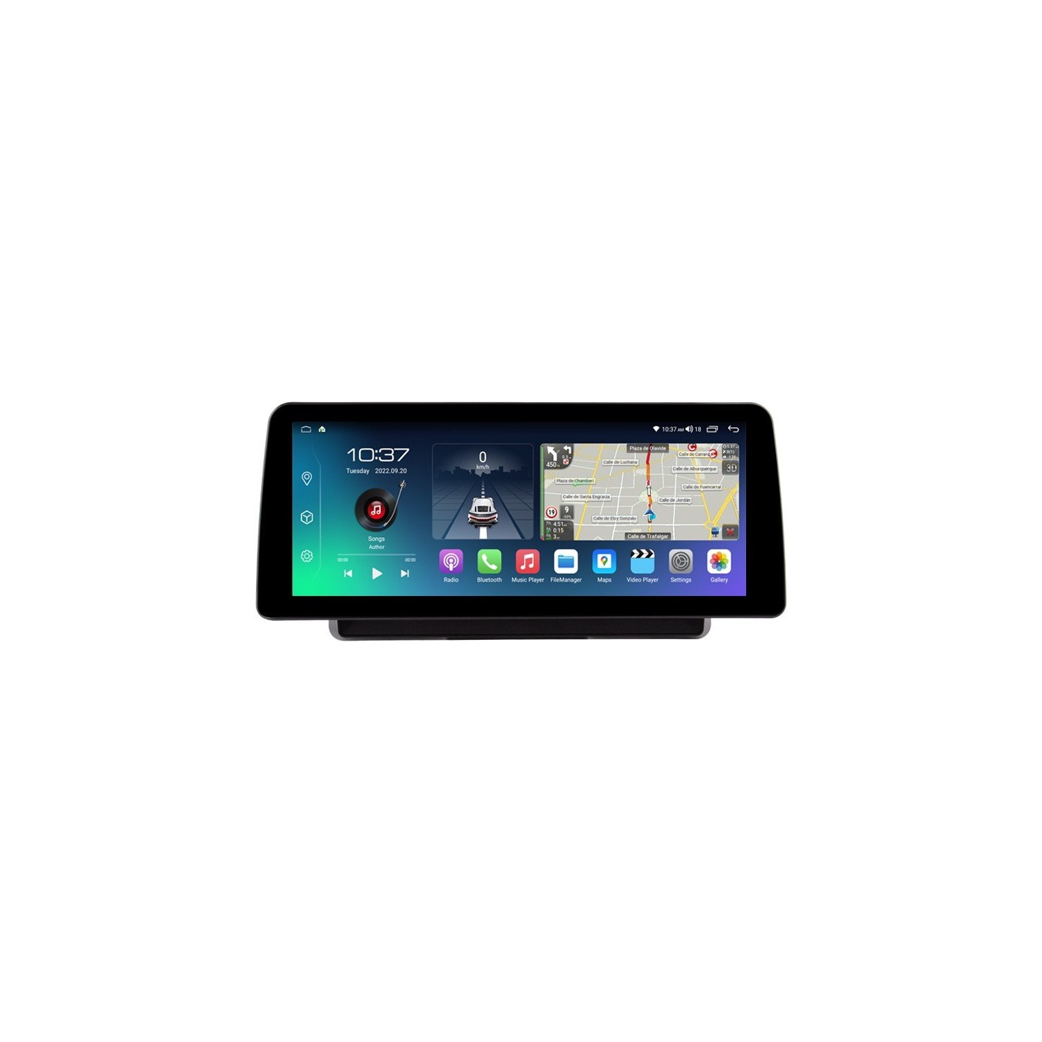 Head unit ultra thin screen 12.3" GPS Renault Master / Nissan NV400 / Opel Movano Android 13 TR4217