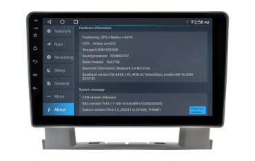 Radio navegador GPS Opel Astra J pantalla 10.1 Android 14 TR4219